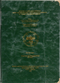 Image of HUBUNGAN KEPUASAN DENGAN MOTIVASI KONSUMEN UNTUK SINGGAH KEMBALI DI 