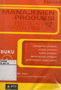 Image of Manajemen Produksi Perencanaan Sistem Produksi