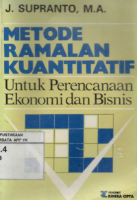 Image of Metode Ramalan Kuantitatif